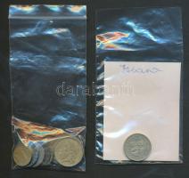 Vegyes világpénz, közte Spanyolország, Törökország, Görögország, Jordánia pénzei, összesen 61db T:ve...