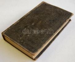 Slovakian religious book: Ewangelich funebral.... Pest 1856. Trattner-Károlyi 506p. Inn full leather binding. In good shape