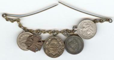 ~1918. "Károly Csapatkereszt" + "IV. Károly - Fortitudini" + "Pro Deo Et Pa...