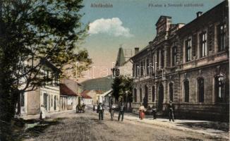 Alsókubin main street, Hotel National (EB)