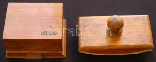 Régi fa tapper és egy cigaretta-adagoló szerkezet