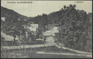 Szovátafürdő promenade