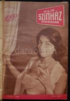 Film Színház Muzsika 1957,1960. évfolyamai 3 kötetben jó állapotban