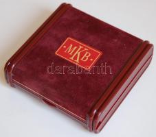 2002. "MKB - Első Magyar Bank" Ag emlékérem (31g/0.999) T:PP Dísztokban!