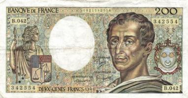 Franciaország 1986. 200Fr T:III France 1986. 200 Francs C:F