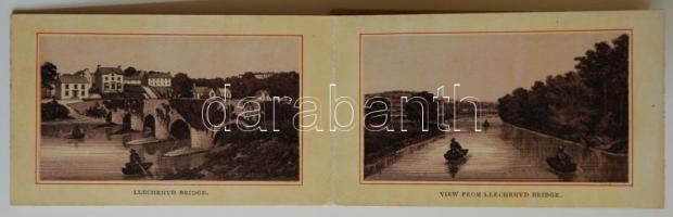 ANGLIA 1800-as évek végi leporello litho képekkel borító nélkül (4 kép sérült)