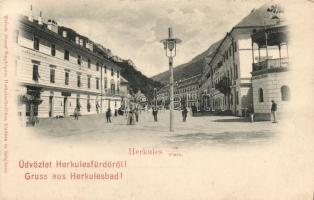 1899 Herkulesfürdő Herkules square