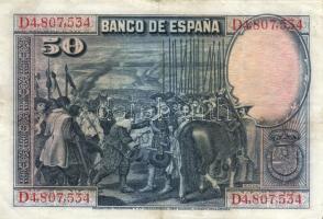 Spanyolország 1925.(1936) 100P (2x) + 1928. 50P T:III,III-
Spain 1925.(1936) 100 Pesetas (2x) + 1928...