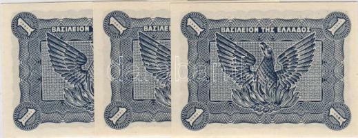 Görögország 1944. 1Dr (3x) T:I