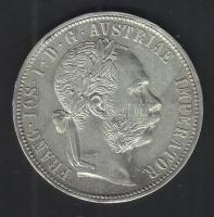 Ausztria 1886. 1Fl Ag T:2
Austria 1886. 1 Florin Ag C:XF