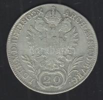 Ausztria/magyar verdejel 1802B 20Kr Ag II.Ferenc T:2-