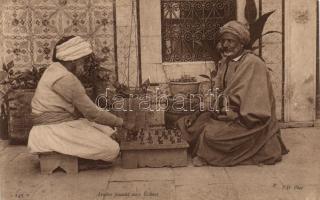Arabian folklore, chess game