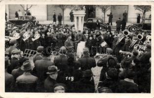 Léva entry of the Hungarian troops photo (EK)