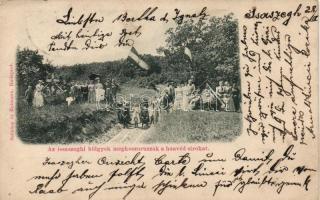 Isaszeg honvéd sírok megkoszorúzása, Szénásy & Reimann