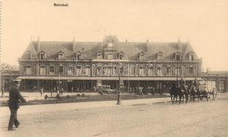 Saint-Quentin, Deutsche-Militär Eisenbahn / German Military Railway Station, automobile