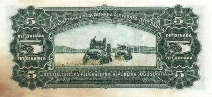 Jugoszlávia 1965. 5D + 10D T:II(hajtatlanok,de foltosak)
Yugoslavia 1965. 5 Dinara + 10 Dinara C:XF