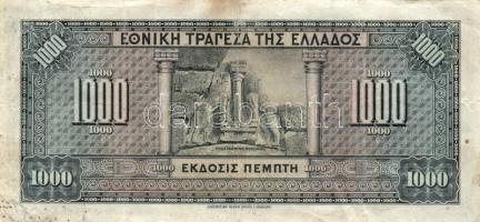 Görögország 1926. 1000Dr T:III
Greece 1926. 1000 Drachmai C:F