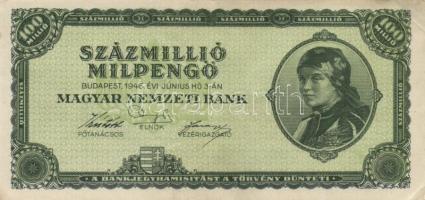 1946. 100.000.000MP (17x) T:I-,II,III