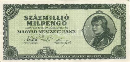 1946. 100.000.000MP (17x) T:I-,II,III