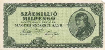 1946. 100.000.000MP (17x) T:I-,II,III