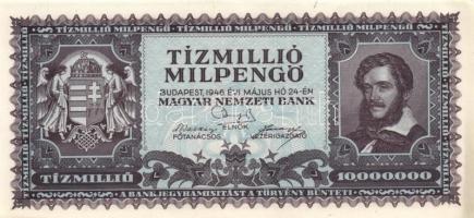 1946. 10.000.000MP (17x) T:I,II,III