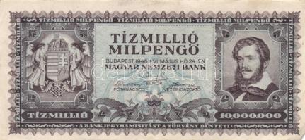 1946. 10.000.000MP (17x) T:I,II,III