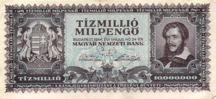 1946. 10.000.000MP (17x) T:I,II,III