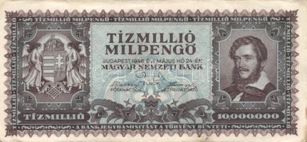 1946. 10.000.000MP (17x) T:I,II,III
