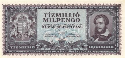 1946. 10.000.000MP (17x) T:I,II,III