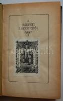 Franyó Zoltán: A kárpáti harcokról. Bp., 1918 Athenaeum. 172p. félvászon kötésben