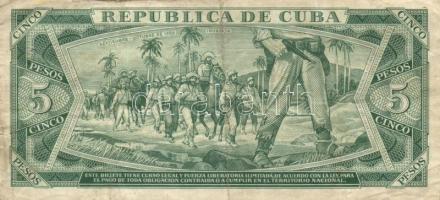 Kuba 1960. 5P + 1961-1982. 1P (5x) klf évszámok + 1967-87. 5P (2x) + 1984. 10P + 1985. 3P T:II,II-,I...