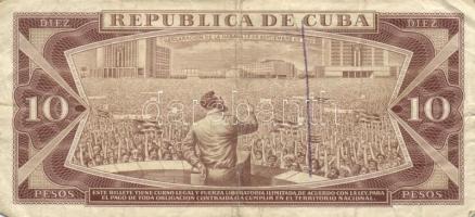 Kuba 1960. 5P + 1961-1982. 1P (5x) klf évszámok + 1967-87. 5P (2x) + 1984. 10P + 1985. 3P T:II,II-,I...