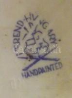 Festetlen jelzett Herendi porcelán macska figura /
Unpainted Herendi chinaware cat figure 11cm