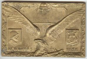 Dercsényi Dezső (1910-1987) 1938. "Magyar Királyi Nagy Lajos király 6. Honvéd Gyalogezred Tiszt...