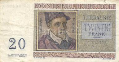 Belgium 1920-22. 1Fr + 1956. 20Fr T:III-,III
Belgium 1920-22. 1 Franc + 1956. 20 Francs C:VG,F