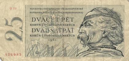 Csehszlovákia 1961. 3K (6x) + 5K (8x) + 25K T:II,III,IV
Czechoslovakia 1961. 3 Korun (6x) + 5 Korun ...