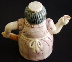 XX. sz eleje: Meisseni jelzésű, néni-formájú teáskanna / Teapot with Meissen sign