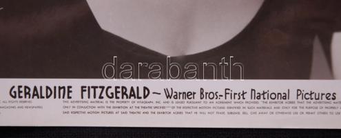 Warner Bros. & Vitaphone Pictures: Geraldine Fitzgerald 20x25,5cm