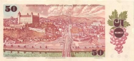 Csehszlovákia 1987. 50K (4x) nagyon közeli sorszámmal T:II
Czechoslovakia 1987. 50 Korun (4x) almost...