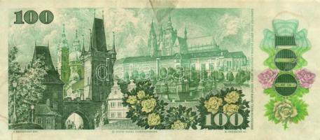 Csehszlovákia 1989. 100K (3x) egymás utáni sorszámmal T:III,III-
Czechoslovakia 1989. 100 Korun (3x)...