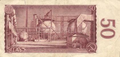 Csehszlovákia 1964. 50K (6x) T:III,III-
Czechoslovakia 1964. 50 Korun (6x) C:F,VG