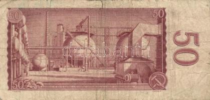 Csehszlovákia 1964. 50K (6x) T:III,III-
Czechoslovakia 1964. 50 Korun (6x) C:F,VG