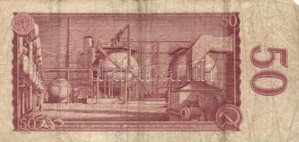 Csehszlovákia 1964. 50K (6x) T:III,III-
Czechoslovakia 1964. 50 Korun (6x) C:F,VG