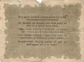 1848. 10Ft "Kossuth bankó" T:IV