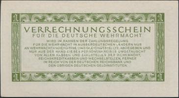 Német 3.Birodalom/Deutsche Wehrmacht (Német Véderő) 1944. 1M T:I-
German Third Reich/Deutsche Wehrma...