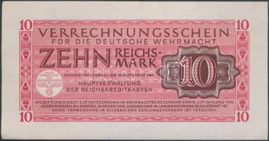 Német 3.Birodalom/Deutsche Wehrmacht (Német Véderő) 1944. 10M T:I- German Third Reich/Deutsche Wehrmacht 1944. 10 Mark C:AU
