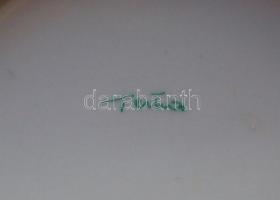 Kézzel festett sorszámozott jelzett Tertia porcelán kaspó /
Handpainted numbered Tertia chinaware po...