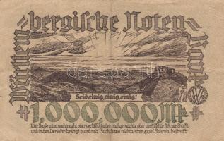 Német Birodalom/Weimari Köztársaság/Württemberg 1923. 1.000.000M (2x) T:II,II-(kis szakadások)
Germa...