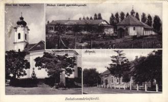 Balatonmária-fürdő vasútállomással (fl)