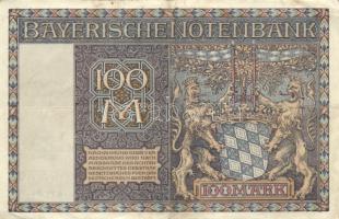 Német Birodalom/Weimari Köztársaság/München 1922.1.1. 100M (2x) T:II-
Germany-Weimar Republic/Münche...